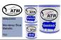 Preview: Mitsubishi, Monterey Blue Metallic, T51: 1L Lackdose + 1L Klarlack + 500ml Härter - Set, von ATW Autoteile West.